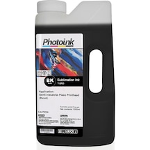 Rıcoh Kafa için 1000 ML Siyah Black Süblimasyon Mürekkep (T-Srg)