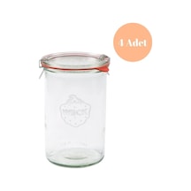 Weck 1000 Ml Saklama Kavanozu 4 Adet