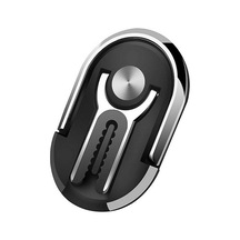 Joyhub Çok Işlevli 360 Derece Dönen Parmak Yüzük Araç Telefonu Tutucu Stand Braketi Siyah Yok Havalandırma