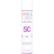 Minela Care Organik Mineral Filtreli Spf50+ Yüz Ve Vücut Güneş Kremi 110 Gr