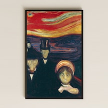 Edvard Munch Anxiety Kaygı Uv Baskı Pvc Tablo