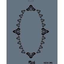 New Seri N-395 Stencil 35x25 Cm