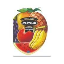 Örneklerle Şekilli Boyama - Meyveler