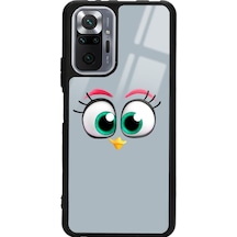 Xiaomi Redmi Note 10 Pro - Max Grey Tasarımlı Glossy Telefon Kılıfı Siyah