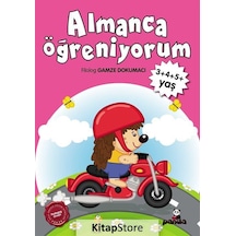 Almanca Öğreniyorum 3 - 4 - 5 Yaş - Gamze Dokumacı - Panda