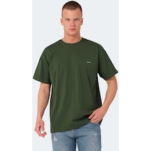 Slazenger KULANA Oversize Erkek Oversıze Haki Tişört