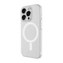 Nihcase Apple Uyumlu iPhone 12 Pro Kılıf Porto Sararmaz Manyetik Şarj Özellikli Kapak