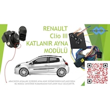Renault Clio3 Kilide Duyarlı Ayna Kiti