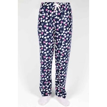 Cepsiz Kışlık Polar Kadın Pijama Altı Je11 Lacivert