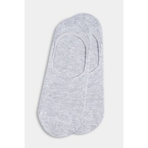 Bisse Gri Polyester Bambu Suba Babet Çorap Crbabet23y106 D55-1 Gri Melanj