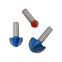 3 Adet Freze Ucu, 1/2 İnç Sap Çekirdek Kutusu Freze Ucu Seti