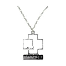 Diyez Müzik Rammstein Logo Figürlü Kolye
