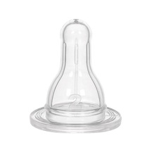 Wee Baby Yuvarlak Uçlu Silikon Biberon Emziği 6-18 Ay No:2 821