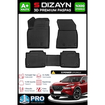 S-dizayn Nissan X-trail E-power 3d Pro Havuzlu Paspas 2021 Üzeri A+ Kalite