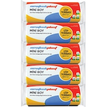 Newtechplast Mini Boy Çöp Torbası Beyaz 5'li 40 x 50 CM