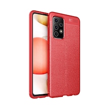 Galaxy  Uyumlu  A52 Kılıf Auto Focus Kapak - Kırmızı