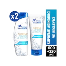 Head & Shoulders Supreme Şampuan 2 x 300 ML + Saç Kremi 220 ML