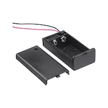 Kapaklı Açma/kapama Anahtarlı 9 Volt Pil Yuvası Ic-233d