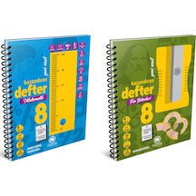 Çanta 2025 8. Sınıf Lgs Matematik + Fen Bilimleri Kazandıran Defter Seti 2 Kitap