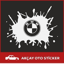 Bmw Boya Sıçraması Sticker Bmw Sticker Bmw Çamur Sticker