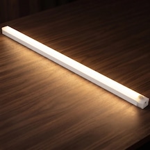Tcx Sensörlü Uzun Led Işık - Mıknatıslı - Şarjlı - 50 Cm 2700K