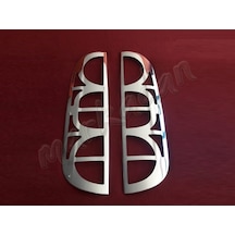 Db Chrome Fiat Doblo Stop Çerçeve Nikelajı 2006-2012 2 Parça  P.Çe