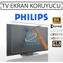 Tvsafenow Philips Uyumlu 55pus6561 55'' İnç 140 Ekran PHİLİPS TV Ekran Koruyucu