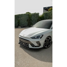Cupra Leon 2025+ Body Kit Seti Ön Lip Difüzör Flap Marşpiyel Spoiler Piano Black