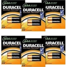 Duracell LR03/MN2400 AAA İnce Kalem Pil 6 x 2'li