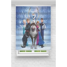Perdeoutlet38 Baskılı Renkli Elsa Karlar Dijital Baskılı Zebra Perde-cocuk Odası-stor Perde Model:tycdbf66bb4d2d8769af87e00 Çok Renkli