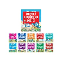 1. Sınıflar İçin Neşeli Pırpırlar Dizisi Seti - 10 Kitap Takım- Bıcırık Yayınları
