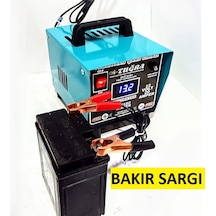 Tuğra TGR20 Bakır Sargılı 12V 20A Dijital Akü Şarj Cihazı