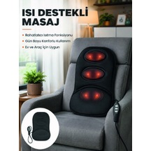 Isıtmalı Masaj Minderi Masaj Motoru, Kablolu Kumanda Ve Çoklu Masaj Modu A