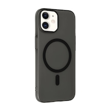 Joko Apple İphone 12 Tuna Pc Slim Magsafe Kapak - Siyah - Siyah