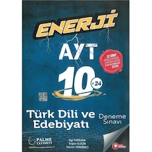 Palme Yayıncılık AYT T.Dili ve Edebiyatı 10 x 24 Deneme Sınavı İlk Dönem