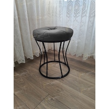 Kum Saati Dilimli Makyaj Pufu Kara İnci gri