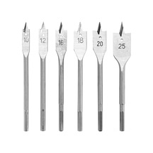 Ximistore9 6 Parça Düz Matkap Ucu Seti - Ahşap İşleme İçin Yüksek Hız Ve Hassasiyet Sağlar