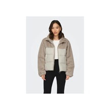Only Wanja Kadın Bej Polar Ceket 15292945-mbm Moonbeam