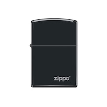 Zippo Mat Siyah Logo Çakmak(218C-000033)