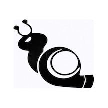 Turbo Salyangoz Oto Motor Laptop Duvar Folyo Sticker 15 X 12