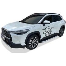 Omsa Toyota Corolla Cross Blackline Yan Basamak Alüminyum 2022 Ve Sonrası