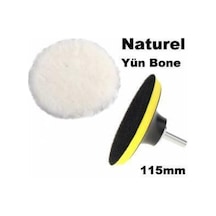 Merttools 115 Cırt Taban Naturel Deri Bone Matkap Adaptörü Araç Kaporta Boya Pasta Cila Polisaj Uygulama Seti