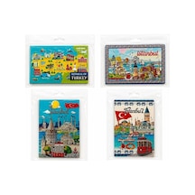 Magicool İstanbul Temalı Silikon Buzdolapı Süsü Magnet Alk5815