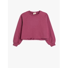 Koton Kadın Sweatshirt Pembe 5wkg10196ak 25ky59003244 Y5914 Pembe