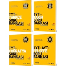 Hız 2025 Tyt Türkçe + Tarih + Coğrafya + Felsefe Soru Seti 4 Kitap