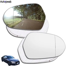 Sağ Yan Ayna Camı Audi A6 C7 C7.5 S6 4g 2012 2013 2014 2015 2016-2018 Dikiz Dikiz Yan Görüş Aynası Geniş Açılı Dışbükey