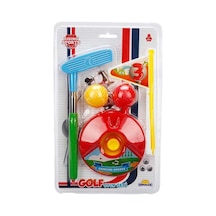 Mini Golf Oyun Seti - Sarı Top Çukuru