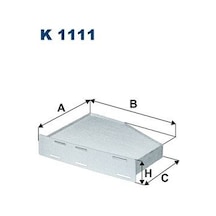 Fıltron K8006 Polen Filtresi Caddy Iıı-jetta Iıı-passat-touran-golf V 1.4-16fsı-1.4tsı-1.6tdı-1.8tsı-1.9tdı-2.0tdı K1111 1k0819644-1k0819644a-1k0819644b