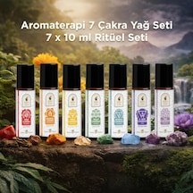 Aromaterapi 7 Çakra Yağ Seti 7 X 10 Ml Ritüel Seti