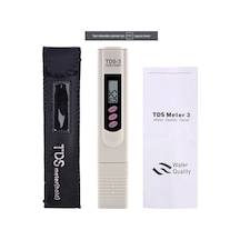TDS Metre Su Kalite Test Ölçüm Cihazı Saflık Ölçer Pil+Deri Kılıf